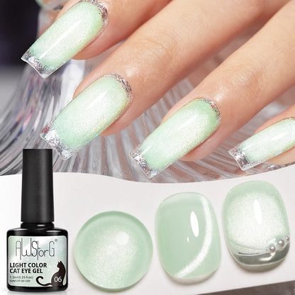 Pink Cat Eye Gel Polish