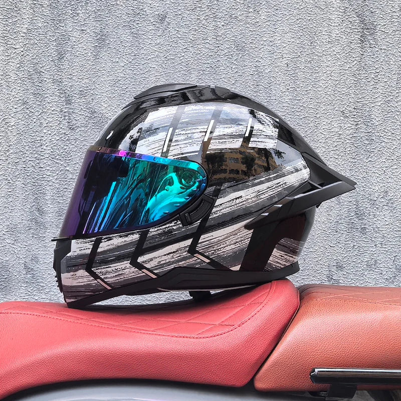 LVS Dual-Lens Full-Face Helmet