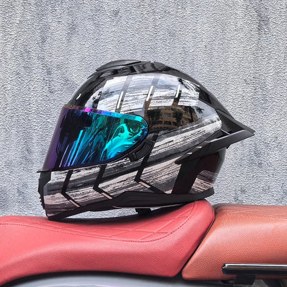 LVS Dual-Lens Full-Face Helmet