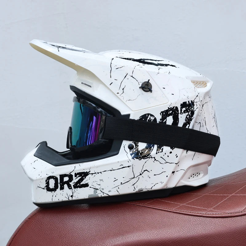 ORZ Off-Road Half-Face Racing Helmet
