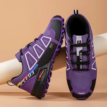 Lace-Up Non-Slip Hiking Shoes