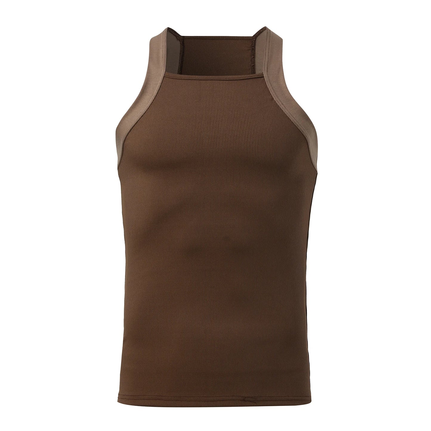 Skinny O-Neck Sleeveless Tank Top