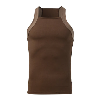 Skinny O-Neck Sleeveless Tank Top