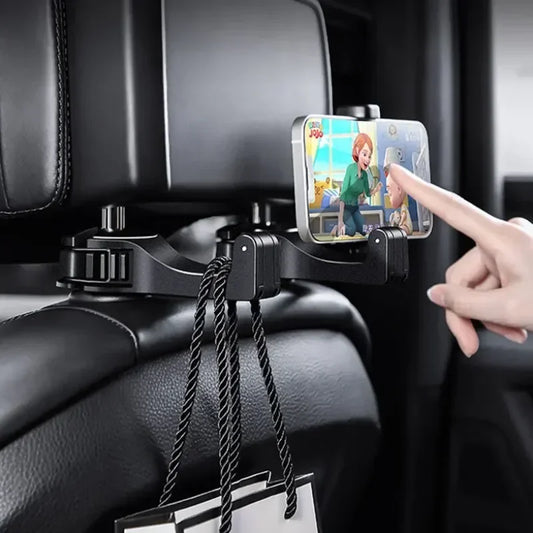 Multi-functional 2 In 1 Car Hook