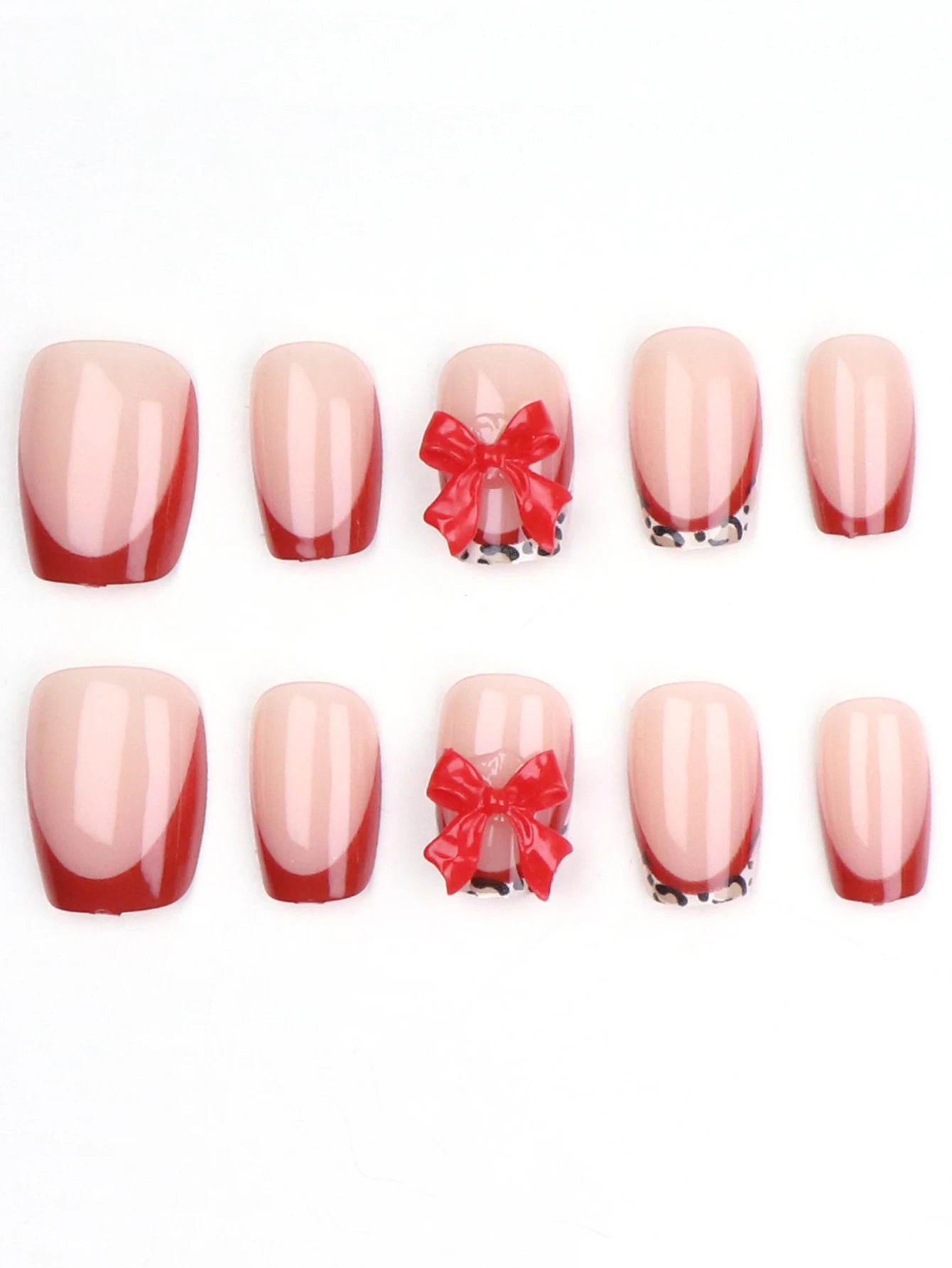 Butterfly Bow Press-On Nails