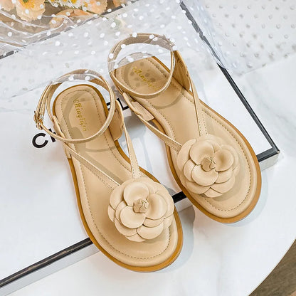 Floral Strap Sandals
