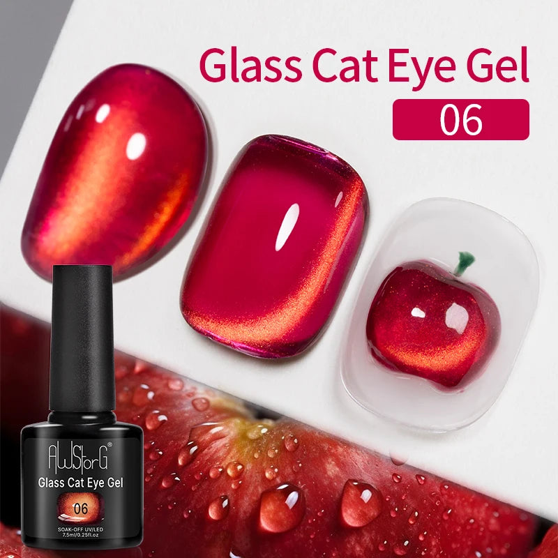 Pink Cat Eye Gel Polish