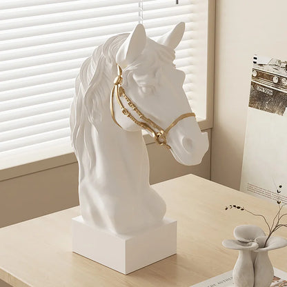 Horse Head Sculpture
