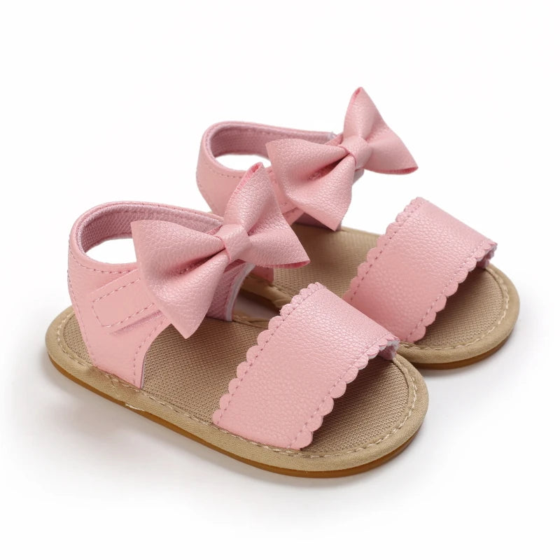 Butterfly Bow Baby Sandals