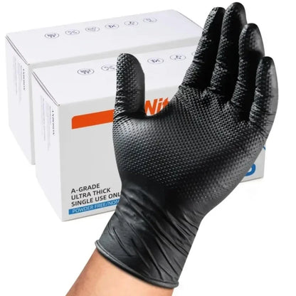8-Mil Diamond Textured Gloves