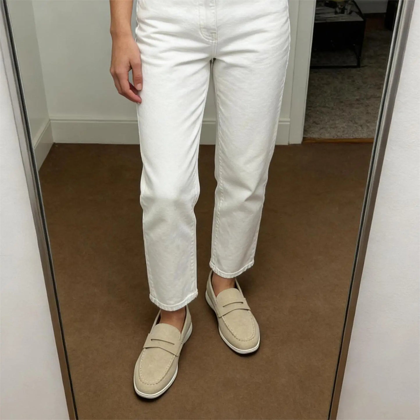 Breathable Summer Leather Moccasins