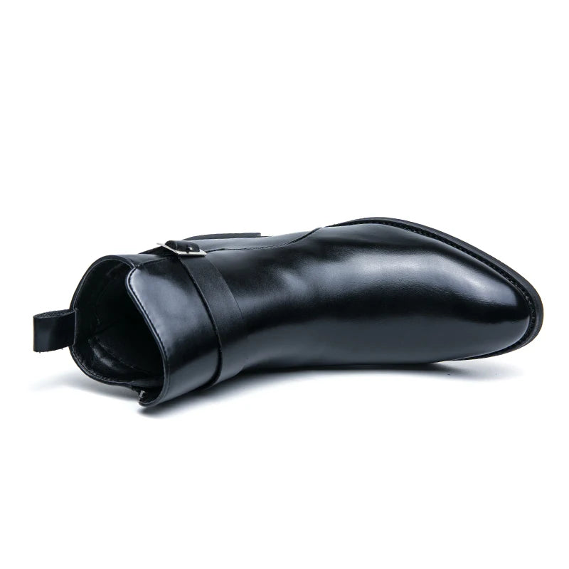 Waterproof Leather Riding Boots