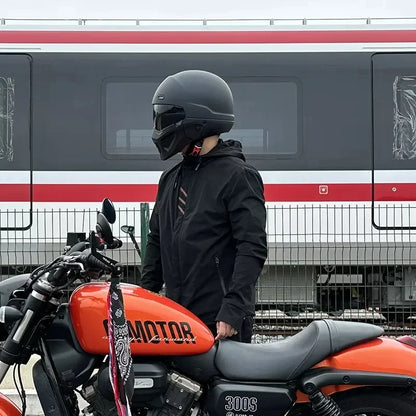 Half-Open Retro Locomotive-Style Helmet