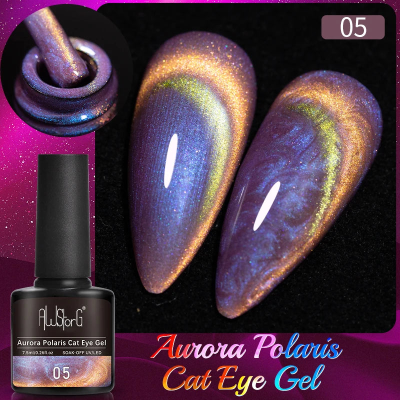 Pink Cat Eye Gel Polish