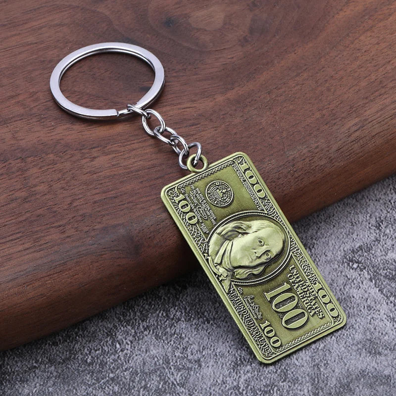 Cute Vintage Dollar Model Keychain