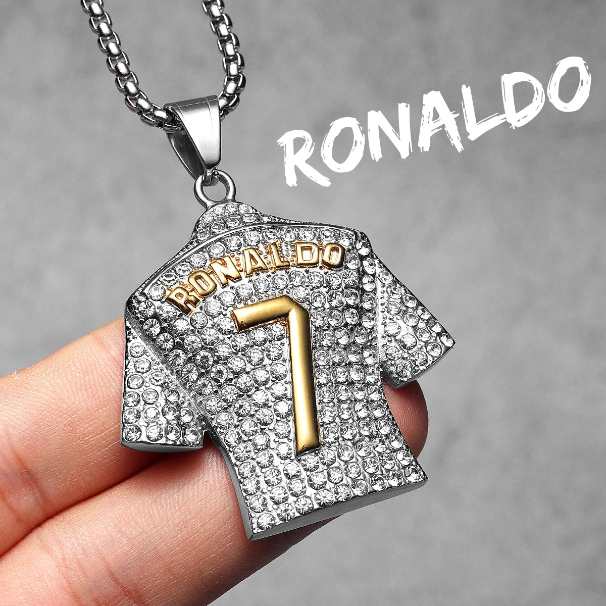 Metal Jersey Stainless Steel Pendant Party