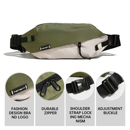 Lightweight Nylon Mini Chest Bag