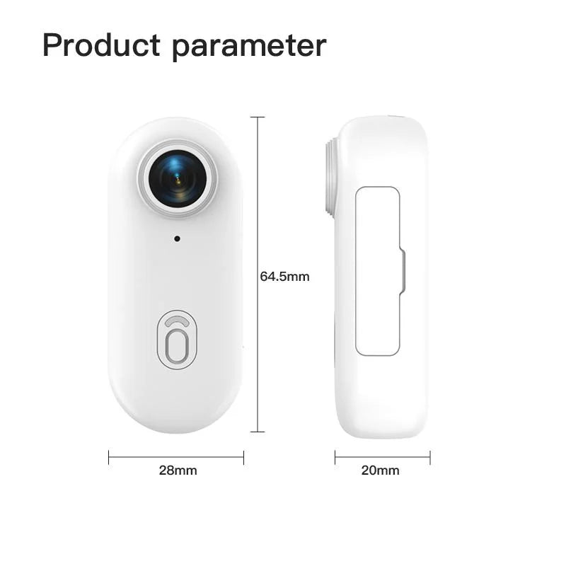 Ultra Compact 4K Body Camera