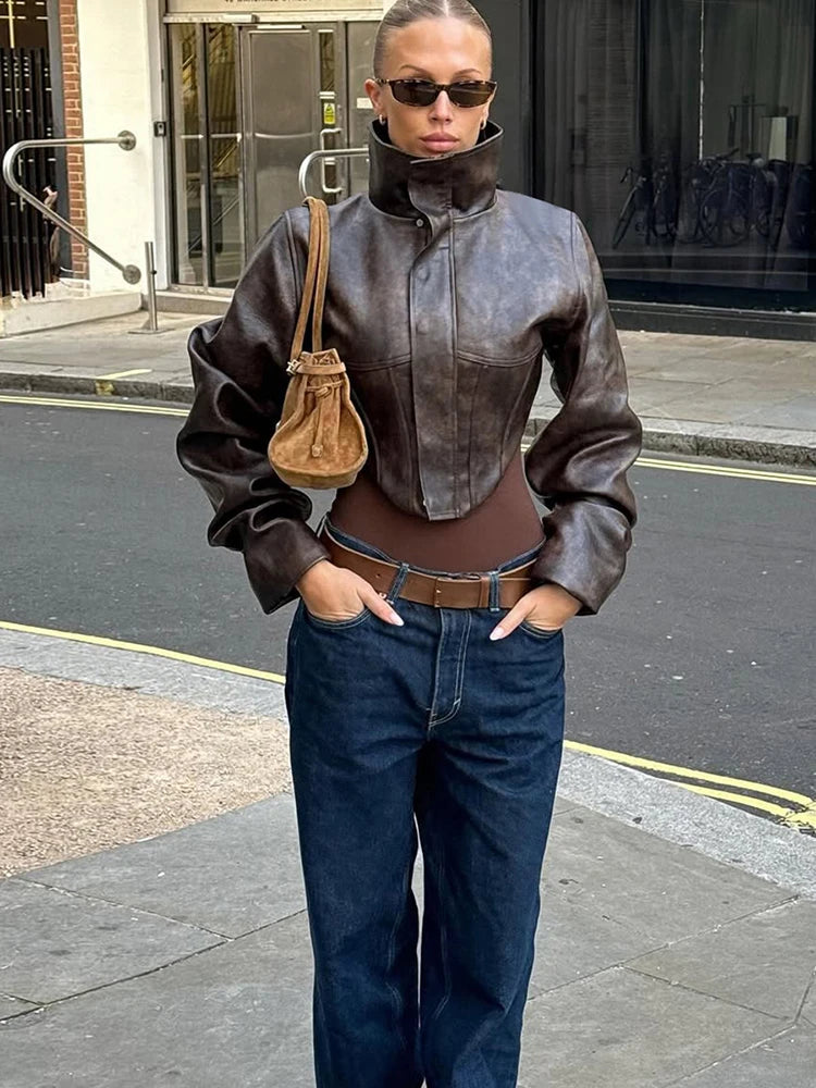 Cropped Zip Jacket