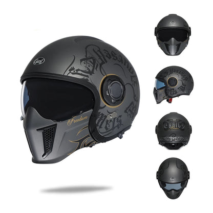 CYRIL Four-Form Dual-Visor Modular Helmet