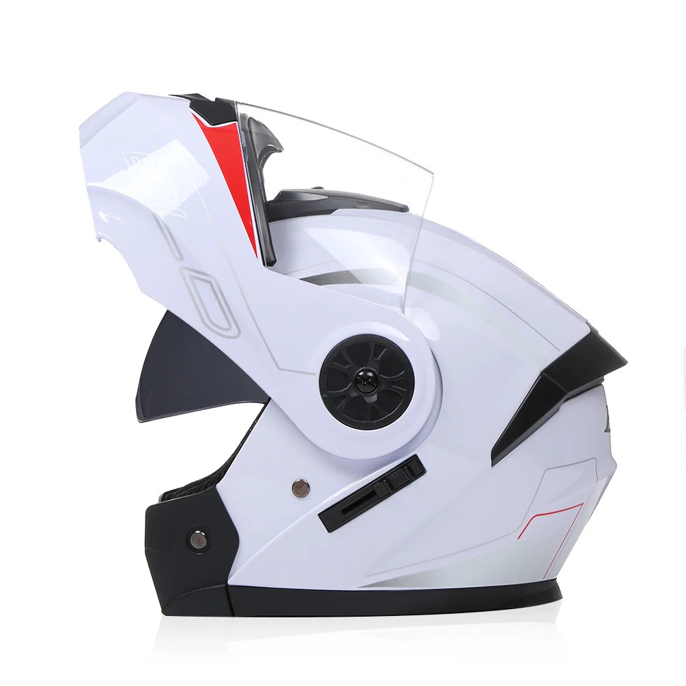 BLD Dual-Lens Flip-Up Modular Helmet