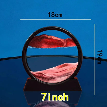 Moving Sand Art