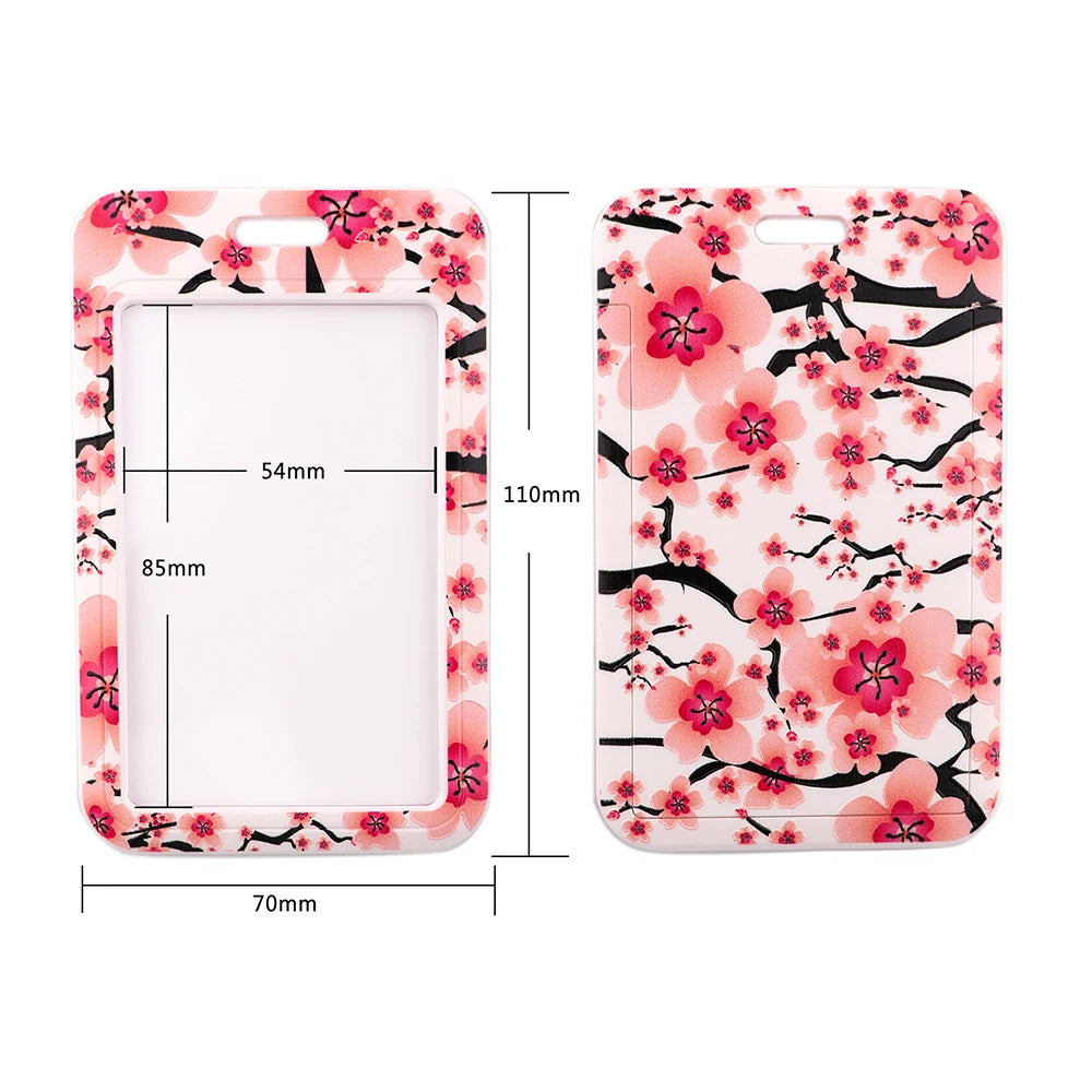 Sakura Cherry Blossoms Flower lanyard