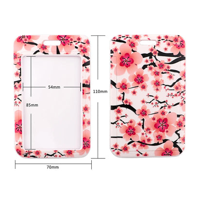 Sakura Cherry Blossoms Flower lanyard