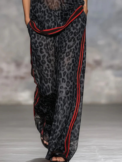 Leopard Lounge Set