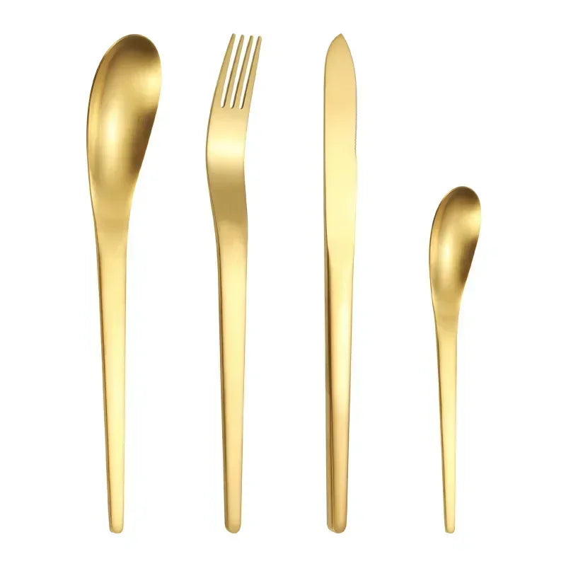 Stainless Steel Western Solid Cutlery Set