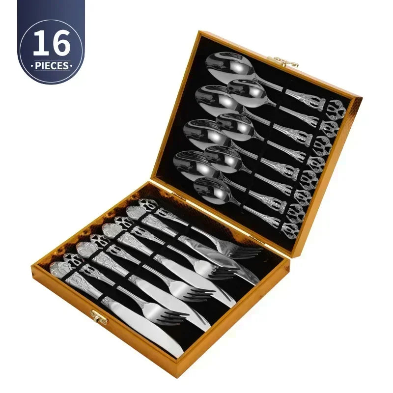 Luxury Gold Cutlery Set