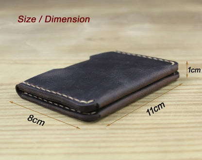 Vintage Leather Card Holder