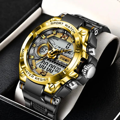 Digital Military Steel Watch
