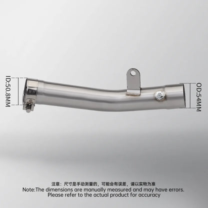 Kawasaki ZX6R/ZX636 51mm Slip-On Exhaust System