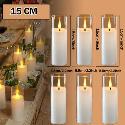 Flameless LED Flicker Candles