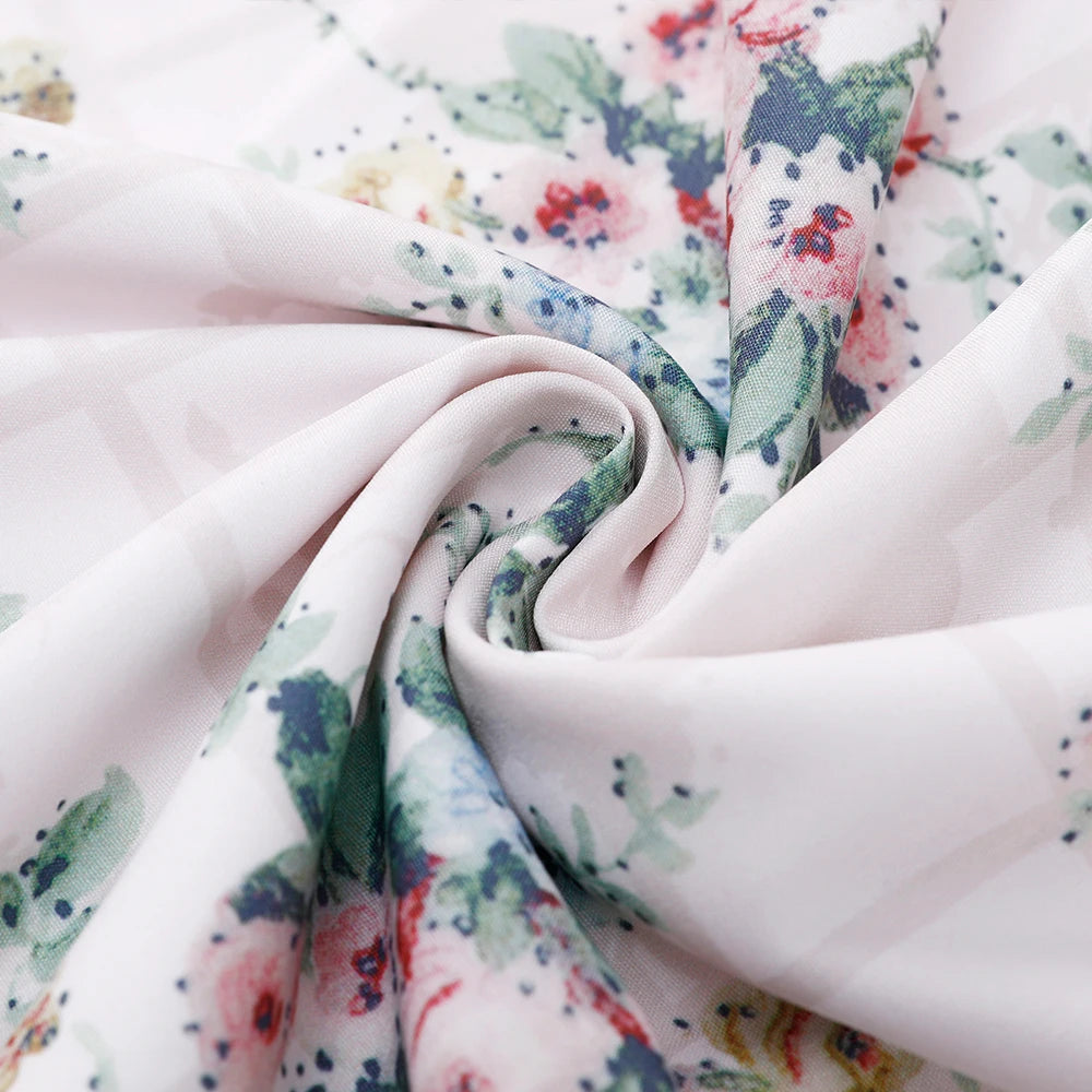 Printed Fit & Flare Dress