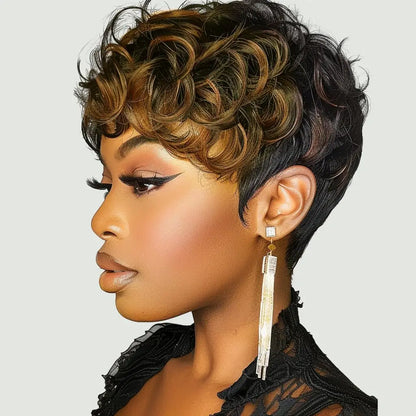 Short Curly Elf Wig