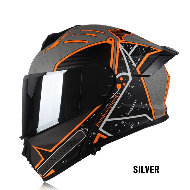 Uchoose Flip-Up Full-Face Helmet
