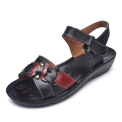 Printed Strap Sandals