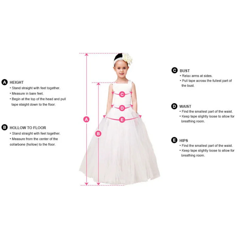 Pink Cotton Flower Girl Dress