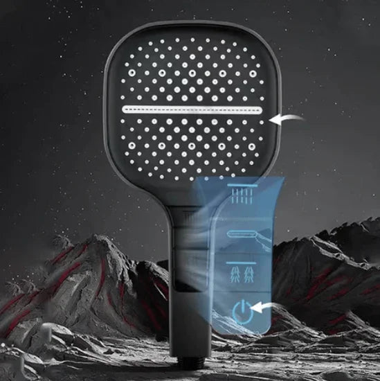 Adjustable High-Pressure Shower Head