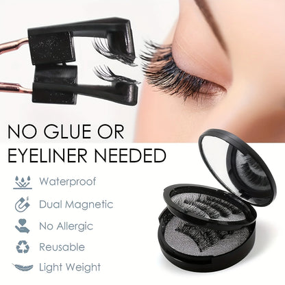 Magnetic Natural Long Eyelashes