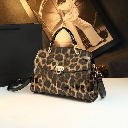 Leopard Print Tote Bag
