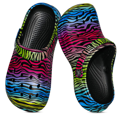 EVA Street Print Mules