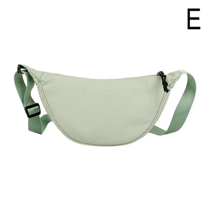 Nylon Dumpling Shoulder Bag