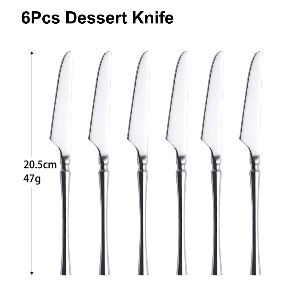 Metal Solid Color Spoon Set