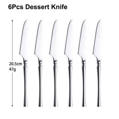 Metal Solid Color Spoon Set