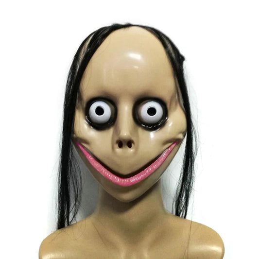 Long-Haired Horror Ghost Mask