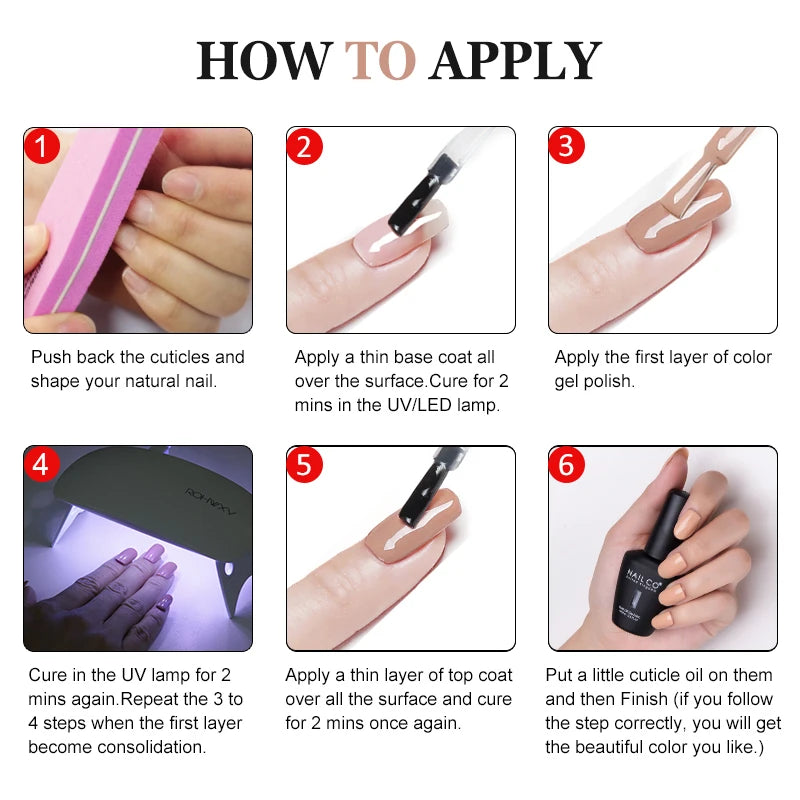Semi Permanent Gel Nail Polish