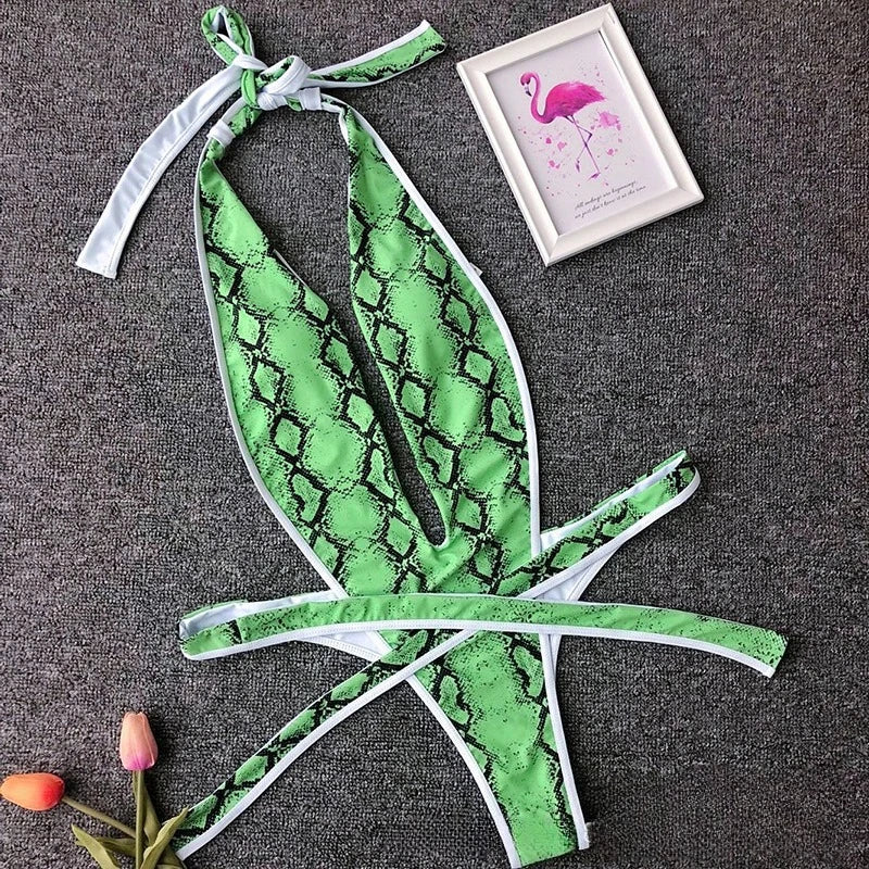 Halter Swim Onepiece